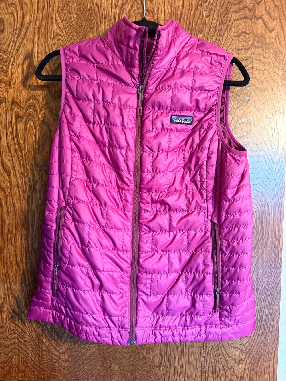 Patagonia Pink Quilted Women's Packable Vest